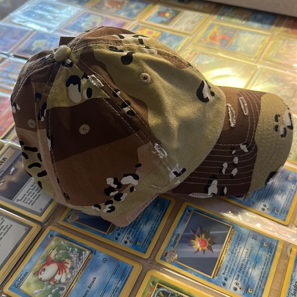 KBETHOS Vintage Green Camouflaged Cap - Picture 5 of 7